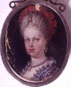 Miguel Ximenez Portrait of Maria Luisa of Savoy oil on canvas